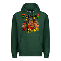 Sports Green Free-ish since 1865 Juneteenth black girl sneakers Premium Hoodie - RanaPortraitStore