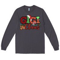 Smoke Gigi claus christmas mother's day Long Sleeve Tee - HowdyJamesFarm