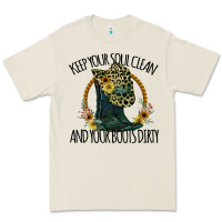 Bone Keep Your Soul Clean And Your Boots Dırty Cowgirl Boots Premium Tee - Bettercallsaul