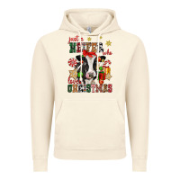 Vintage Artic just a heifer who loves christmas cow Vintage Hoodie - CowGirlArtShop