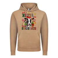 Vintage Coffee just a heifer who loves christmas cow Vintage Hoodie - CowGirlArtShop