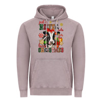 Vintage Zinc just a heifer who loves christmas cow Vintage Hoodie - CowGirlArtShop