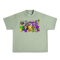 Oil Green mardi gras party Urban Heavy Tee - CowGirlArtShop