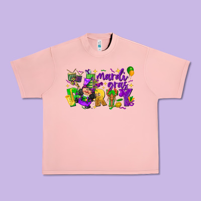 Mardi Gras Party Urban Heavy Tee Designed By Cowgirlartshop