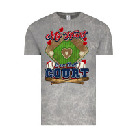 Cloud Rock My heart is on that court Baseball Vintage Tee - HowdyJamesFarm