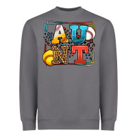 Storm Baseball and Softball aunt leopard frame Heavyweight Sweatshirt - LillyAllenDesigns