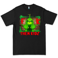 Black Fuck Them Kids Grinch Premium Tee - Bettercallsaul