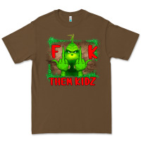 Cacao Fuck Them Kids Grinch Premium Tee - Bettercallsaul