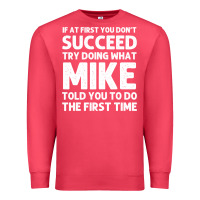 Cardinal mike gift name personalized birthday funny christmas joke Premium Sweatshirt - minhPixels