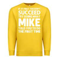Lemon mike gift name personalized birthday funny christmas joke Premium Sweatshirt - minhPixels