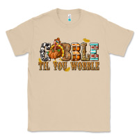 Mushroom Gobble Til You Wobble with Turkey Classic Tee - texasbilliewilder
