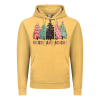 Vintage Mustard merry and bright Vintage Hoodie - CowGirlArtShop