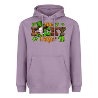Lavender st patricks one lucky heifer baby cow Heavyweight Hoodie - Artiststas