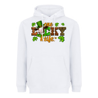 White st patricks one lucky heifer baby cow Heavyweight Hoodie - Artiststas