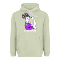 Matcha Domestic Violence Warrior Unbreakable Awareness Gift Heavyweight Hoodie - minhPixels
