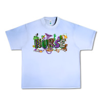 Grape Ice nurse mardi gras Urban Heavy Tee - CowGirlArtShop