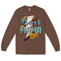 Chestnut Boy mama lightning bold mother's day Long Sleeve Tee - HowdyJamesFarm