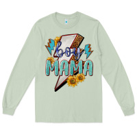 Matcha Boy mama lightning bold mother's day Long Sleeve Tee - HowdyJamesFarm
