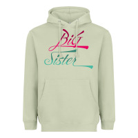 Matcha Big Sister love Big Sis Gift ba Heavyweight Hoodie - minhPixels