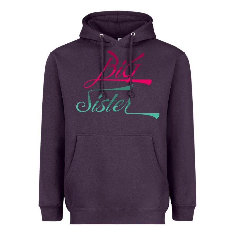 Big Sister Love Big Sis Gift Ba Heavyweight Hoodie by minhPixels | Teevron