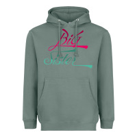 Sage Big Sister love Big Sis Gift ba Heavyweight Hoodie - minhPixels