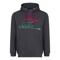 Smoke Big Sister love Big Sis Gift ba Heavyweight Hoodie - minhPixels