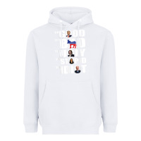 White The Good The Bad The Ugly The Stupid The Idiot Politics TShirt Heavyweight Hoodie - minhPixels