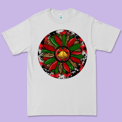 Sunflower Christmas Premium Tee Designed By Ranaportraitstore