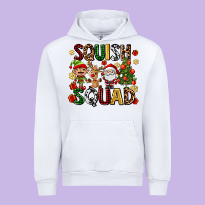 Squish Squad Urban Hoodie Designed By Adodesignshop