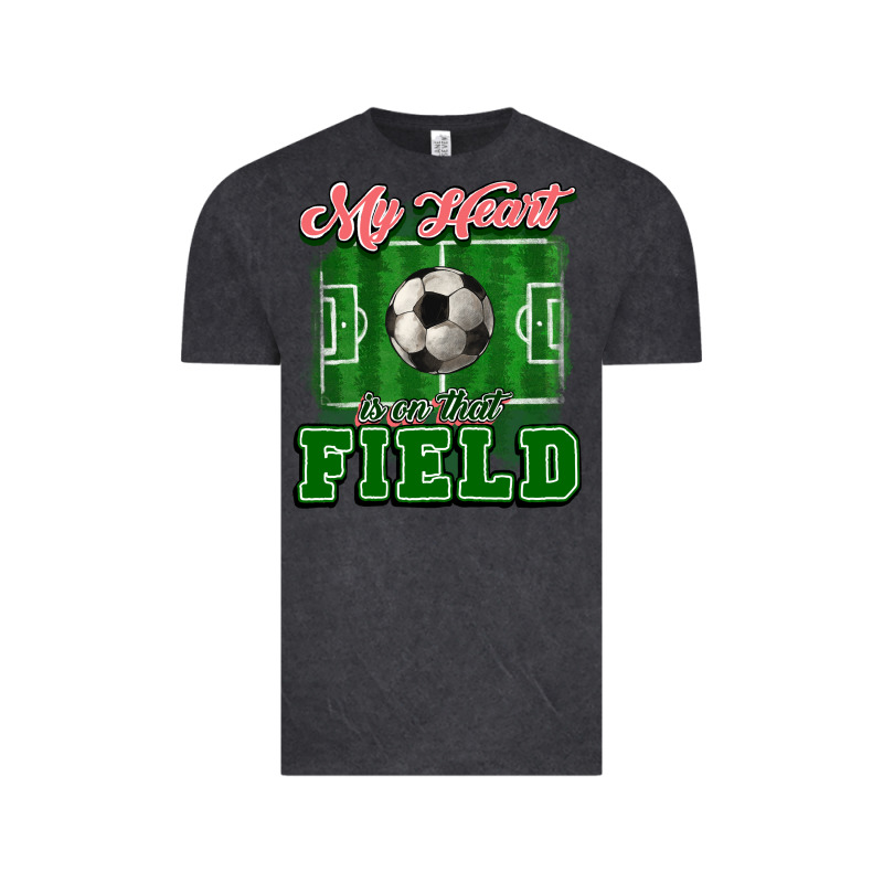 My Heart Is On That Court Soccer Vintage Tee by HowdyJamesFarm | Teevron