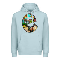 Blue Mist farm life alphabet lowercase letters e Premium Hoodie - BundleAndBundleShop