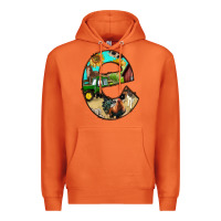 Carrot farm life alphabet lowercase letters e Premium Hoodie - BundleAndBundleShop
