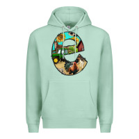 Seafoam farm life alphabet lowercase letters e Premium Hoodie - BundleAndBundleShop