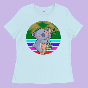 Koala Ladies Tee Designed By Bettercallsaul