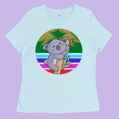 Koala Ladies Tee Designed By Bettercallsaul