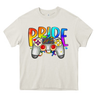 Cream pride gaymer Heavy Core Tee - Artiststas