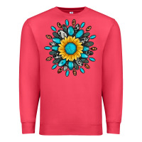 Gemstone Sunflower Premium Sweatshirt | Teevron