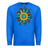True Royal gemstone sunflower Premium Sweatshirt - Artiststas