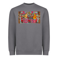 Storm Nach Valentine Heavyweight Sweatshirt - CowhideDigitalArt