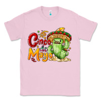 Bubblegum Pink Cinco de mayo with cactus Classic Tee - NancyCooperArtShop