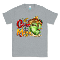 Heather Grey Cinco de mayo with cactus Classic Tee - NancyCooperArtShop