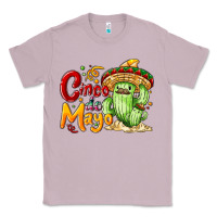Lilac Cinco de mayo with cactus Classic Tee - NancyCooperArtShop