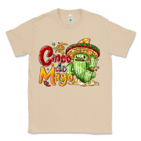 Mushroom Cinco de mayo with cactus Classic Tee - NancyCooperArtShop