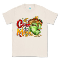 Natural Cinco de mayo with cactus Classic Tee - NancyCooperArtShop