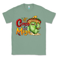 Sage Cinco de mayo with cactus Classic Tee - NancyCooperArtShop