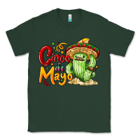 Sports Green Cinco de mayo with cactus Classic Tee - NancyCooperArtShop