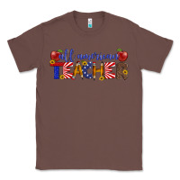 Chestnut all american teacher Classic Tee - Artiststas