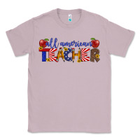 Lilac all american teacher Classic Tee - Artiststas