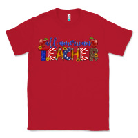 Red all american teacher Classic Tee - Artiststas