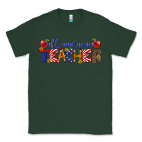 Sports Green all american teacher Classic Tee - Artiststas